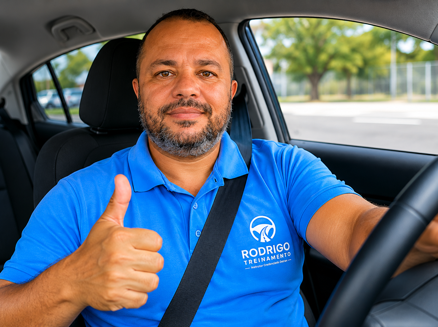 Carro de treinamento utilizado nas aulas práticas
